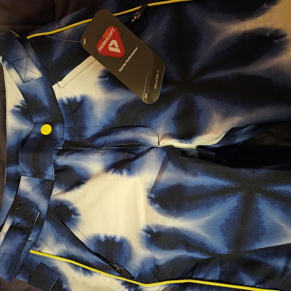 Blue and white Snowpants - Picture 2 of 3